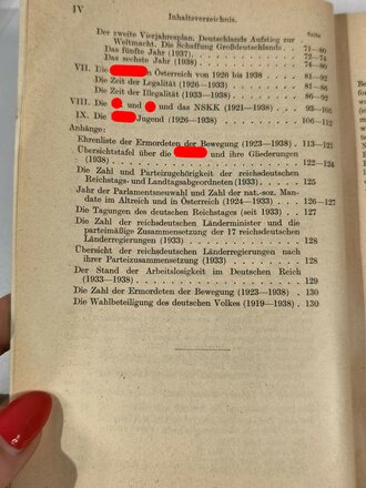 "Daten der Geschichte der NSDAP" Verlag Ploetz, 1939 mit 130 Seiten