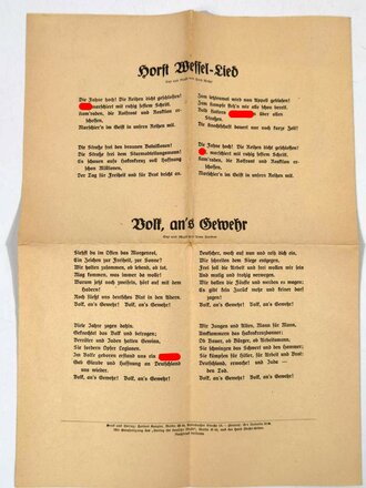 "Das Programm der NSDAP"  und seine weltanschaulichen Grundgedanken von 1930. Sehr guter Zustand
