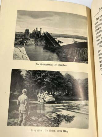 "Auf den Straßen des Sieges", Otto Dietrich, 207 Seiten, im Schutzumschlag, 1940, gebraucht, DIN A5