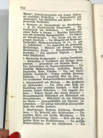 "Der Mythus des 20. jahrhunderts" Alfred Rosenberg, Hoheneichen-Verlag München, 712 Seiten, DIN A6