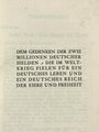 "Der Mythus des 20. jahrhunderts" Alfred Rosenberg, Hoheneichen-Verlag München, 712 Seiten, DIN A6