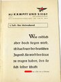 "Die Jungenschaft" Blätter für Heimabendgestaltung im Deutschen Jungvolk vom 28.Mai 1938