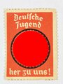 Werbevignette "Deutsche Jugend her zu uns !" 3 x 4 cm