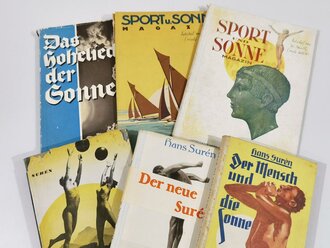 Konvolut 6 Bücher/ Hefte zum Thema Sport und Sonne,...