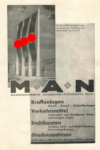 Werbeblatt für den " Reichsparteitag 1935...