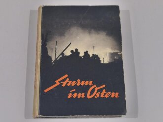 "Sturm im Osten" Am Wege einer Panzerdivision, Dünnhaupt Verlag 1942 mit 312 Seiten