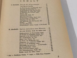 "Sturm im Osten" Am Wege einer Panzerdivision, Dünnhaupt Verlag 1942 mit 312 Seiten