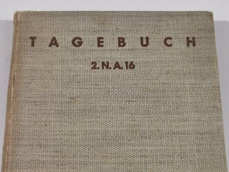 "Tagebuch Nachrichten Abteilung 16" August 1939-September 1940 mit 153 Seiten