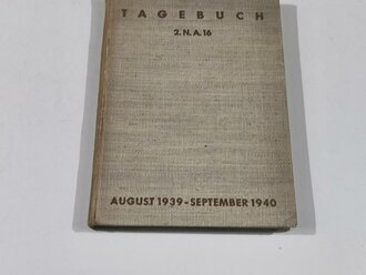 "Tagebuch Nachrichten Abteilung 16" August...