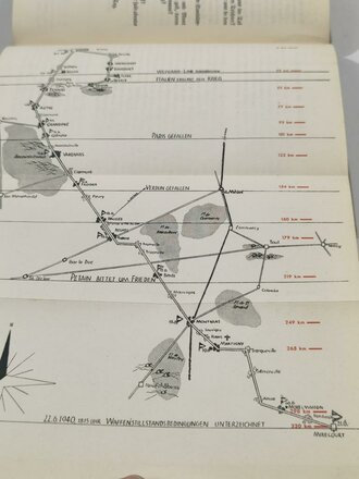 "Tagebuch Nachrichten Abteilung 16" August 1939-September 1940 mit 153 Seiten