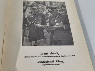 "Armee Nachrichten Regiment 521" Bericht...