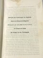 "Kampf unserer Division in Griechenland" datiert 1941 mit 157 Seiten, schlechter Zustand