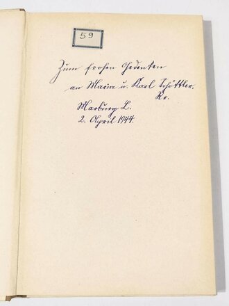 "OT im Einsatz" Als Kriegsberichter bei den Frontarbeitern, datiert 1943 mit 128 Seiten