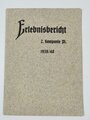 "Erlebnisbericht 2.Kompanie Panzer Pionier Bataillon 98 1939/40, 24 Seiten, im zugehörigen Versandumschlag