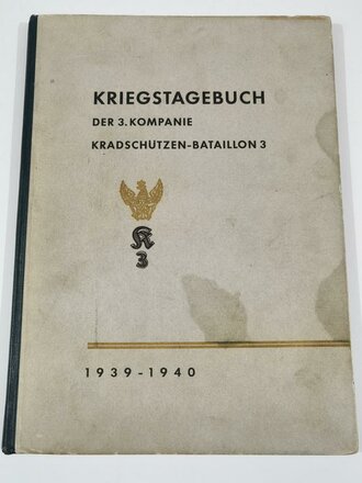 "Kriegstagebuch der 3.Kompanie Kradschützen...