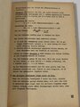 Artillerie, "A.V.T. Lehrgang im A.E.R.25" zusammenfassende Darstellung des UnterrichtsStoffes vom Mai 1941 mit 97 Seiten