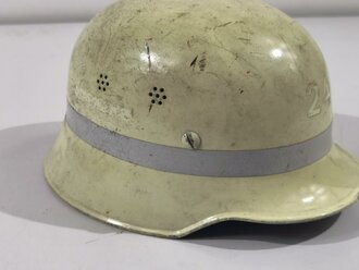 Deutschland nach 1945, Leichtmetallhelm Feuerwehr ,...