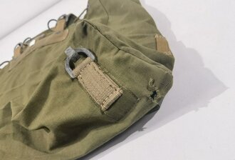 Rucksack Wehrmacht in Tropenausführung, ungetragenes Stück , ein kleines Loch im Bodenbereich