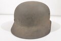 Stahlhelm Modell 1940, in allen Teilen originales Stück, ungereinigt