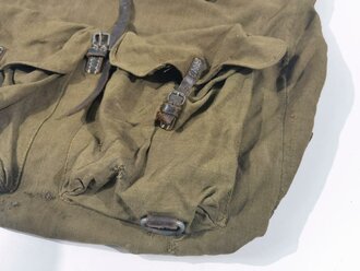 Rucksack Wehrmacht, getragenes Stück