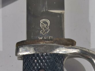 Extraseitengewehr KS98. Die Scheide alt überlackiert, Hersteller WKC