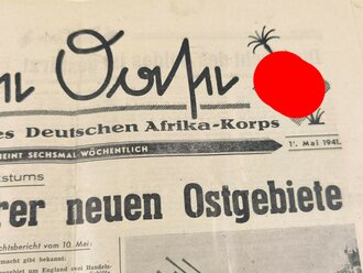 "Die Oase"  Feldzeitung des Deutschen Afrika...