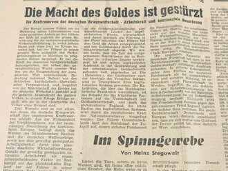 "Die Oase"  Feldzeitung des Deutschen Afrika Korps, Folge 25 vom 11.Mai 1941