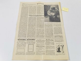 "Die Oase"  Feldzeitung des Deutschen Afrika Korps, Folge 25 vom 11.Mai 1941