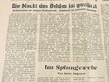 "Die Oase"  Feldzeitung des Deutschen Afrika Korps, Folge 25 vom 11.Mai 1941