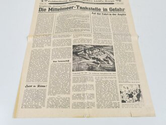 "Die Oase"  Feldzeitung des Deutschen Afrika Korps, Folge 23 vom 9.Mai 1941