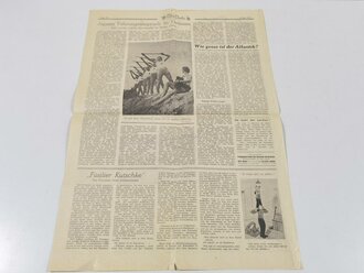 "Die Oase"  Feldzeitung des Deutschen Afrika Korps, Folge 23 vom 9.Mai 1941