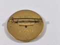 Goldenes Ehrenzeichen der NSDAP, leicht getragenes Stück in sehr gutem Zustand, große Ausführung, Verleihungsnummer 8240