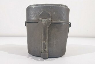 1.Weltkrieg, Kochgeschirr Bing 1916, getragenes, zusammengehöriges Stück