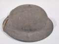 British most likely WWII steel helmet. Original paint, overall good condition