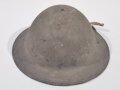 British most likely WWII steel helmet. Original paint, overall good condition