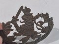 Hessen 1.Weltkrieg , Emblem für eine Pickelhaube aus Eisen