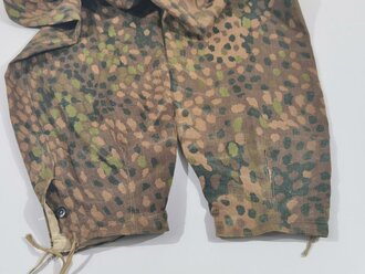 Waffen SS Erbsentarn Panzerhose. Leicht getragenes Stück aus Drillichmaterial  in sehr gutem Zustand.