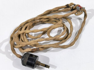 British WWII, Cable and plug for Headset