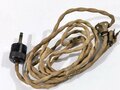 British WWII, Cable and plug for Headset