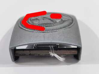 Koppelschloss Hitler Jugend, spätes Zinkstück, RZM M4/24