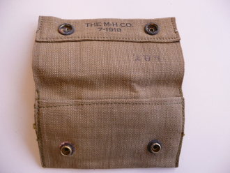 US Army WWI, First aid pouch khaki 1918