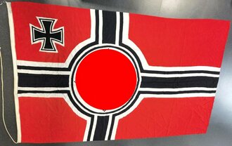 Reichskriegsflagge  150 x 250cm, Originales Stück, in diesem Zustand  selten