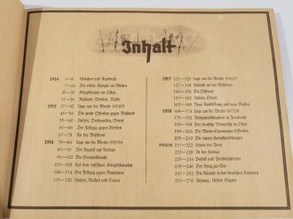 Sammelbilderalbum "Der Weltkrieg" 72 Seiten,...