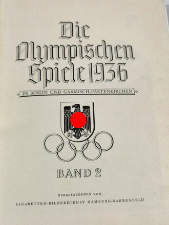 Sammelbilderalbum "Olympia 1936" - Band 2, 129...