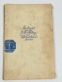 "Deutscher Rundflug 1925" Offizielles Programm, 80 Seiten, DIN A5, gebraucht