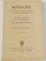 "Boelcke" der Mensch, der Flieger, der Führer der deutschen Jagdfliegerei. Leipzig 1941 mit 225 Seiten