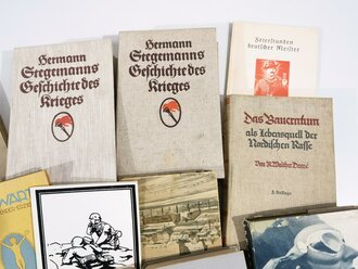 Konvolut Literatur, nicht auf Vollständigkeit oder Zustand geprüft