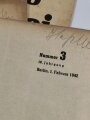 "Die Deutsche Polizei" 10 Ausgaben von 1942/43