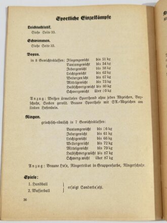 NSFK "Deutschlandflug 1938 - Flugplatz-Lageskizzen" 96 Seiten, DIN A5, gebraucht, Umschlag mit Wasserflecken