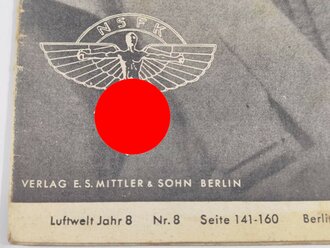 "Deutsche Luftwacht", Ausgabe Luftwelt Jahr 8, 15.April 1941, DIN A4